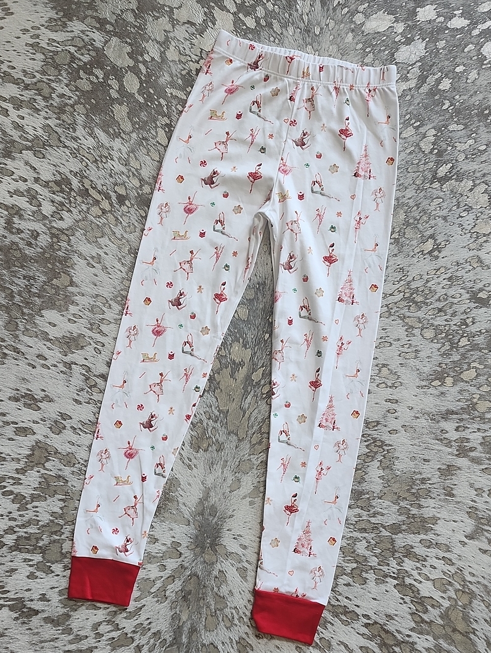 Lake Pajama Bottoms Sz8 Holiday Ballerina
